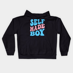 Self Made Boy Kids Hoodie